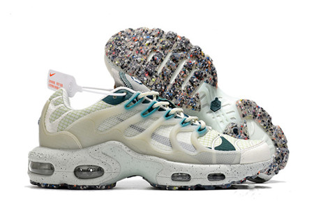 Women's Hot sale Running weapon Air Max TN White Shoes 067